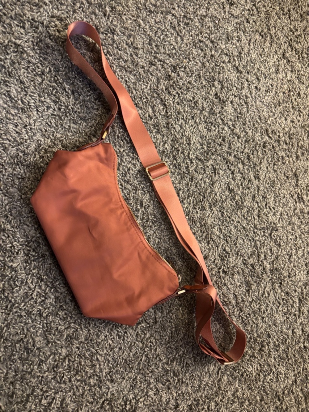 a new day Rust-Tan Crossbody Belt Bag